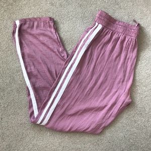 American Eagle | Silky Pink Joggers